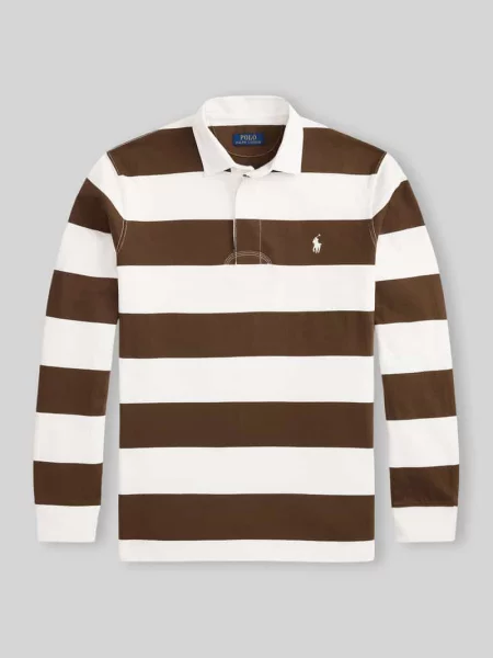 Bluza z kołnierzykiem w kontrastowym kolorze Polo Ralph Lauren