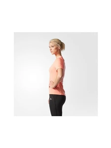 Tricou Adidas scurt portocaliu