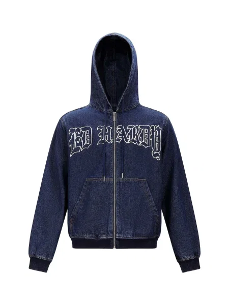 Ed Hardy Tréning dzseki Flaming' sötétkék