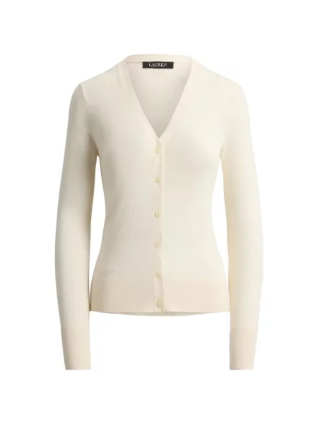 Cardigan Lauren Ralph Lauren cu decolteu în V