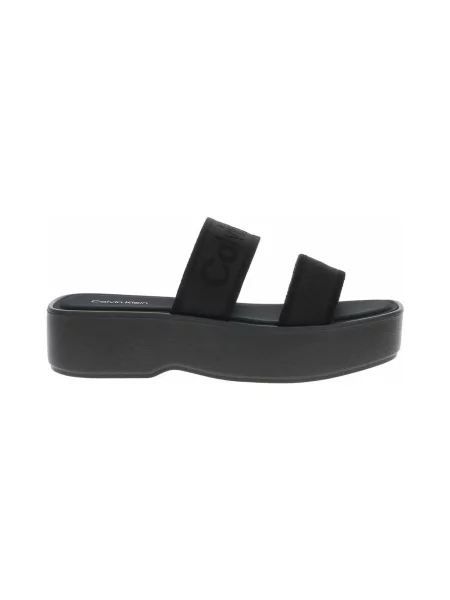 Šľapky Calvin Klein Jeans čierna