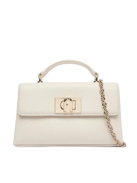 Mini kabelka Furla bílá