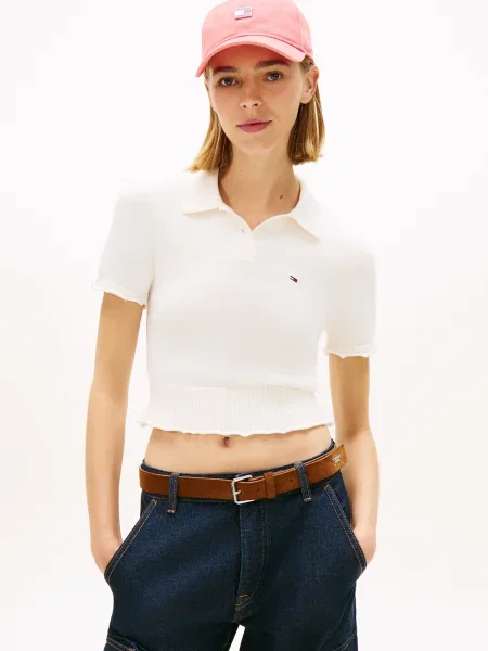 Tommy Jeans Sveter biela