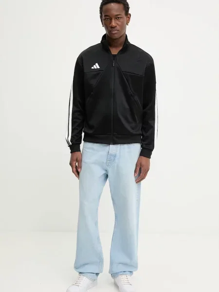 Adidas bluza Tiro z nadrukiem czarny