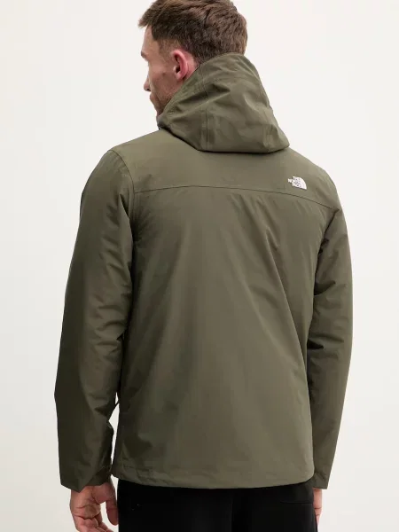 The North Face geacă TRICLIMATE JACKET verde