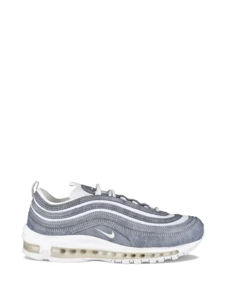 Sneakerși Comme Des Garçons cu broderie albastru