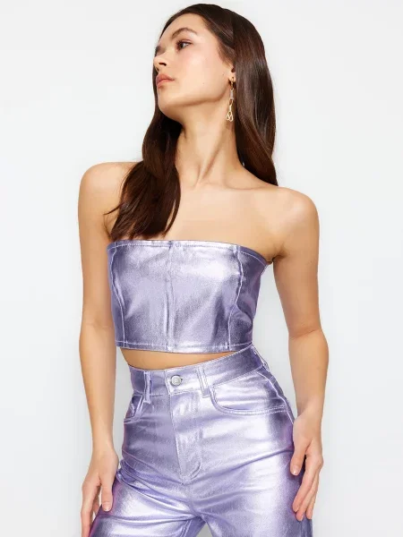 Trendyol Топ Лавандовий