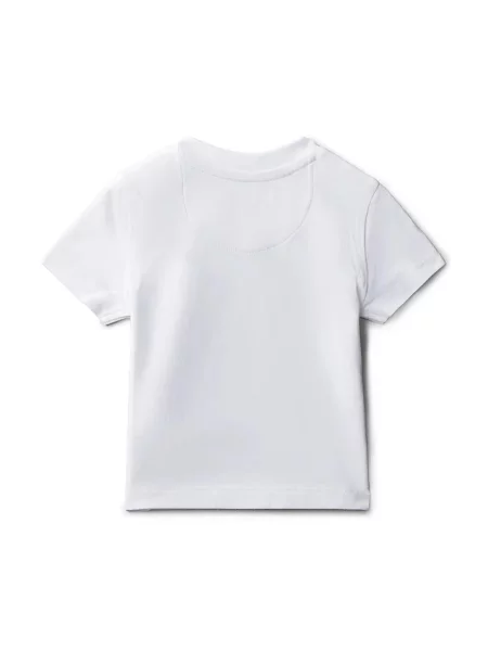Calvin Klein Jeans tričko kojenecké s bavlnou bílé