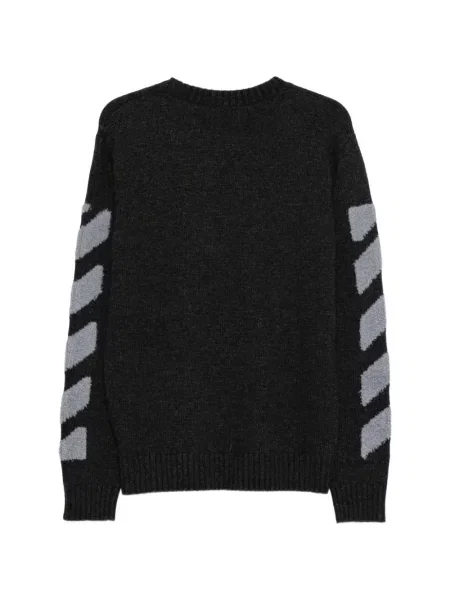 Pulover Off-white alb