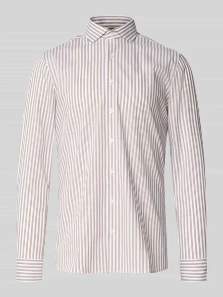 Koszula biznesowa o kroju slim fit z mieszanki bawełny Olymp Level 5