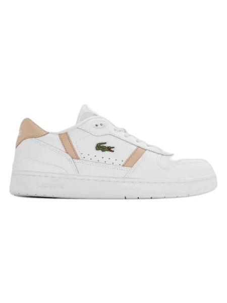 Sneakersy Lacoste beżowe
