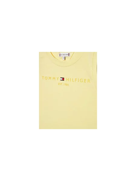 Tommy Hilfiger Felső Essential D Regular Fit sárga