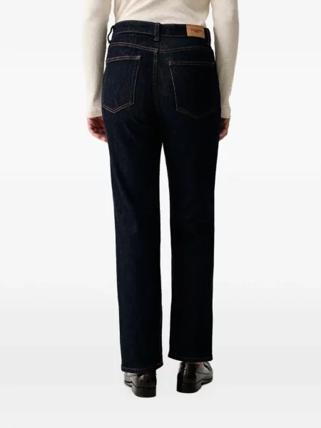 Jeansy straight leg Marc O'polo niebieskie