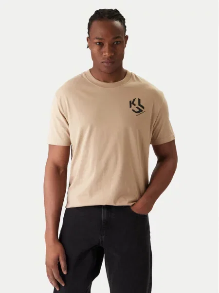Karl Lagerfeld Jeans Majica bež
