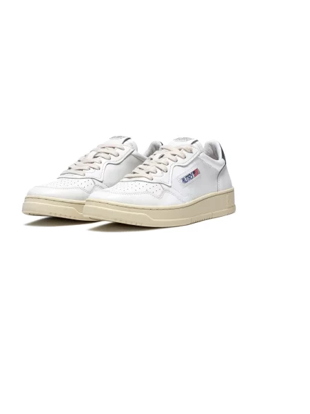 Sneakers Autry Medalist Low Man Leat/ Leat Wht/ Black EUR 42 białe