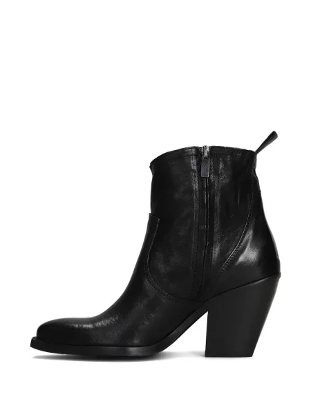 Botine Metisse din piele negru