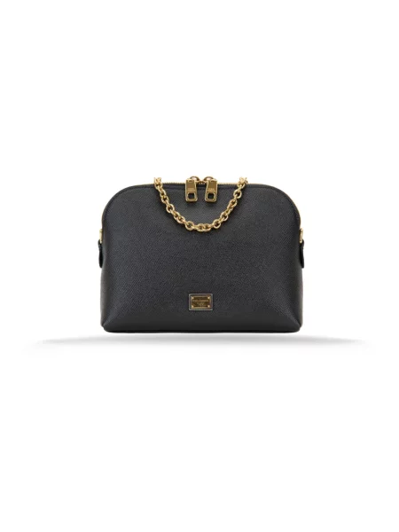 Torebka Dolce And Gabbana skórzana czarna