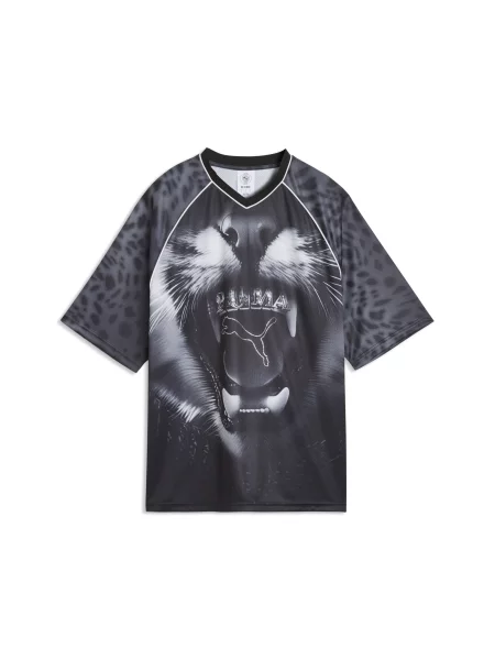 PUMA koszulka Street Glam Relaxed Graphic Akcesoria S czarny