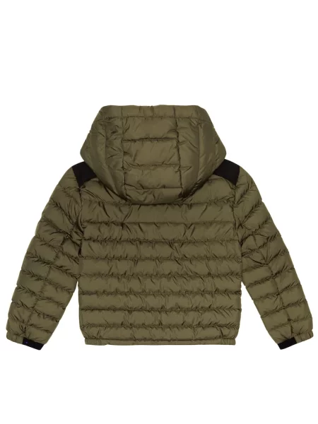 Πουπουλένιο μπουφάν Woolrich πράσινο