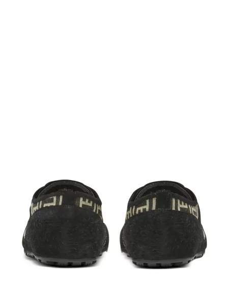 Sneakerși Balmain din jacard negru