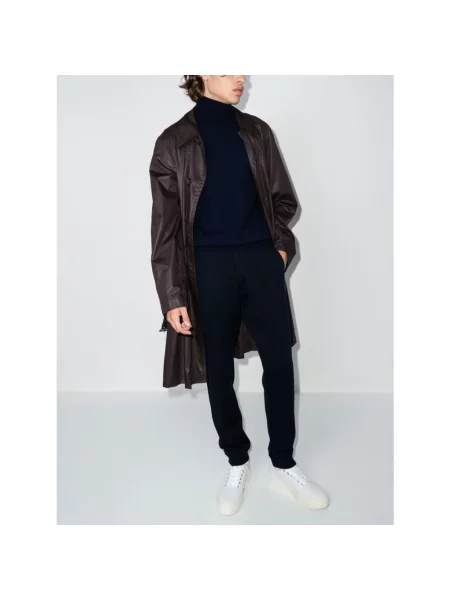 Sweter z golfem Brunello Cucinelli niebieski
