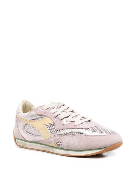 Bőr sneaker Diadora rózsaszín