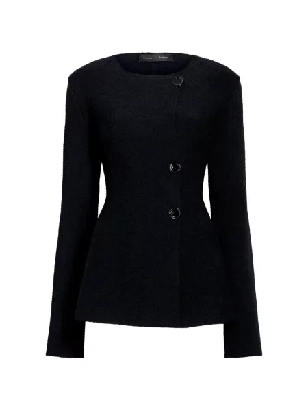 Geacă Proenza Schouler drapată negru