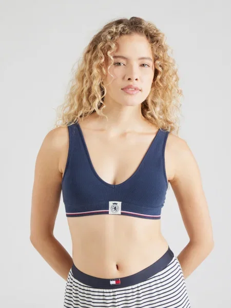 Tommy Hilfiger Underwear Podprsenka tmavomodrá / červená biela