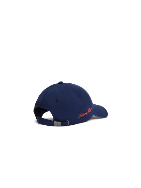 Tommy Hilfiger Kapa s šiltom Logo Embroidery Baseball Cap Mornarsko modra