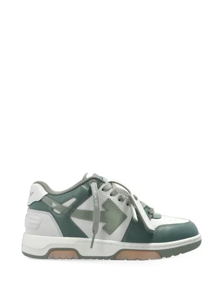 Sneakerși Off-white business alb