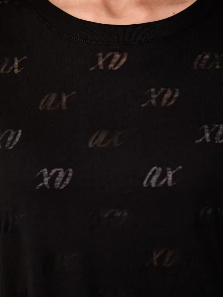 Armani Exchange női póló fekete