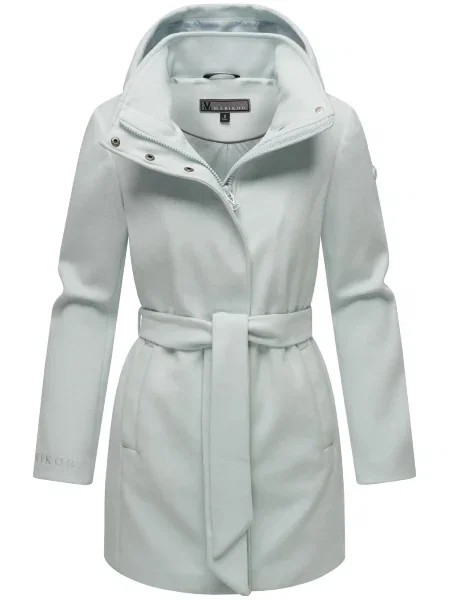 MARIKOO Palton de primăvară-toamnă Katalinaa pastel albastru