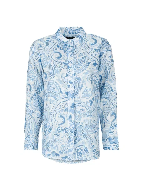 Cămașă Lauren Ralph Lauren albastru