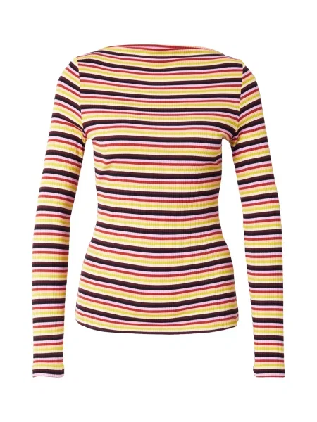 King Louie Tricou Marina galben / roz / roșu negru