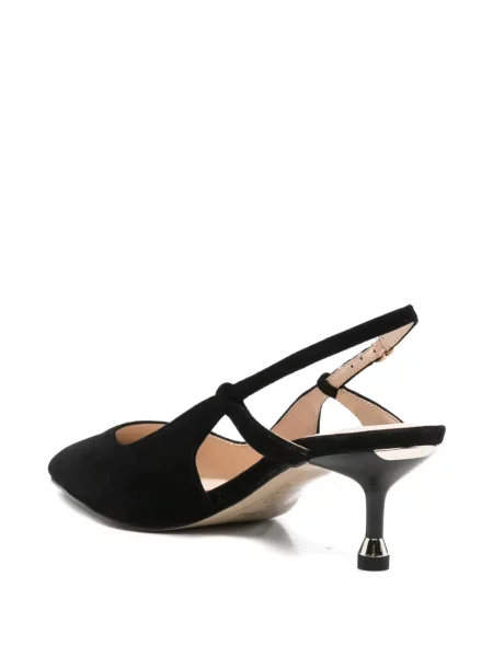 Pantofi cu toc Liu Jo slingback negru