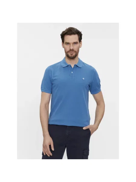 Polo United Colors Of Benetton μπλε