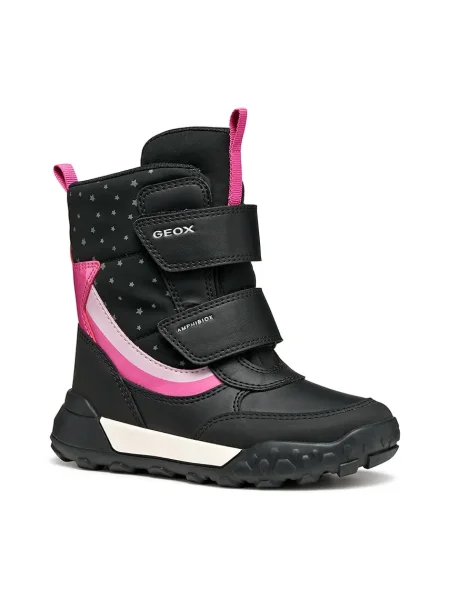 Snehule Geox J Trekkyup B Ab M čierna