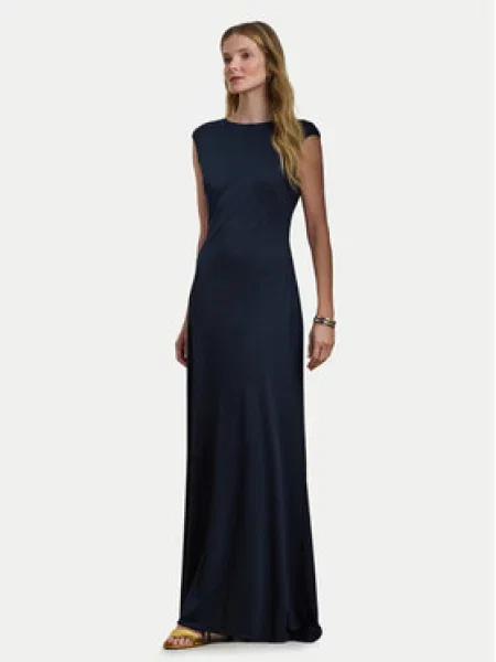 LAUREN RALPH LAUREN Večerní šaty Tmavomodrá