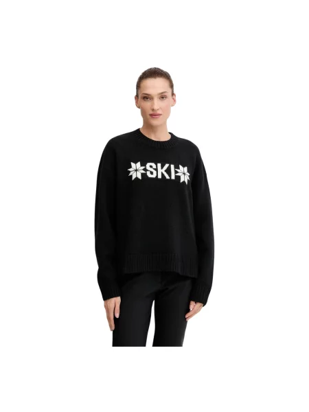 Sweter Helly Hansen wełniany czarny