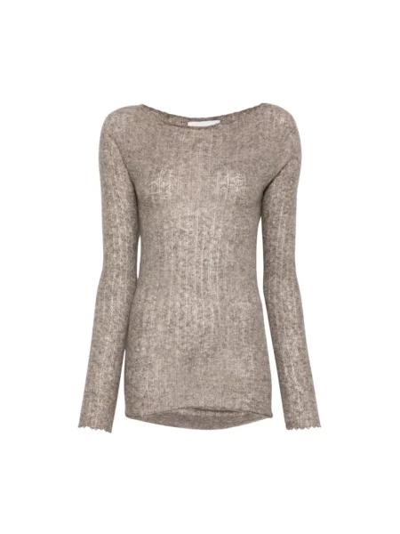 Sweter Vanisé wełniany beżowy