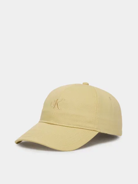 Calvin Klein MONOGRAM EMBROIDERY BASEBALL C Кепка жовтий