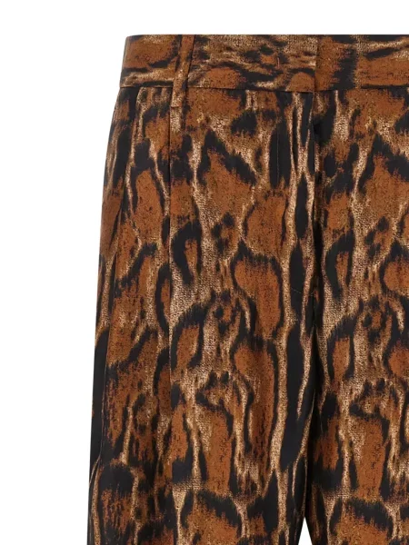 Pantaloni Alberto Biani cu imagine maro