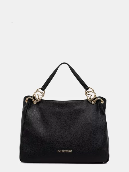 Geantă Love Moschino din piele negru
