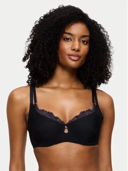 Triumph Бюстгальтер з підкладкою Wild Gardenia Florale чорний