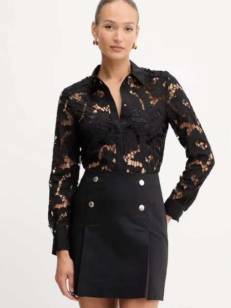 Morgan koszula regular z kołnierzykiem klasycznym COCONU czarny