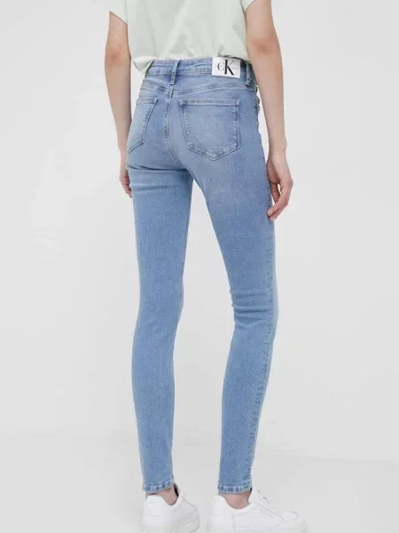 Džíny Calvin Klein Jeans modré