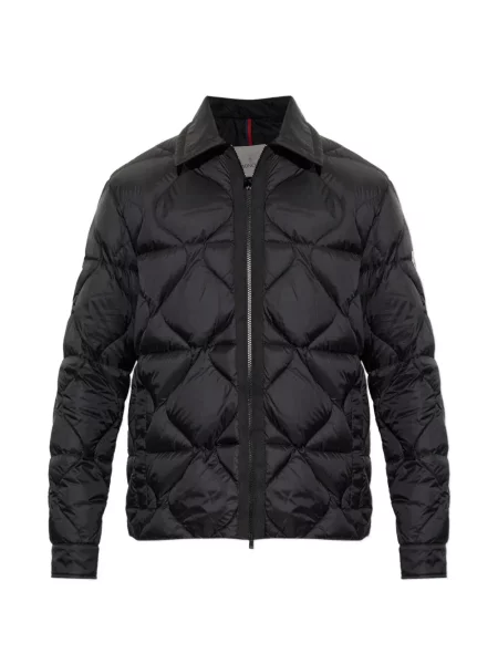 Matlasat geacă Moncler negru