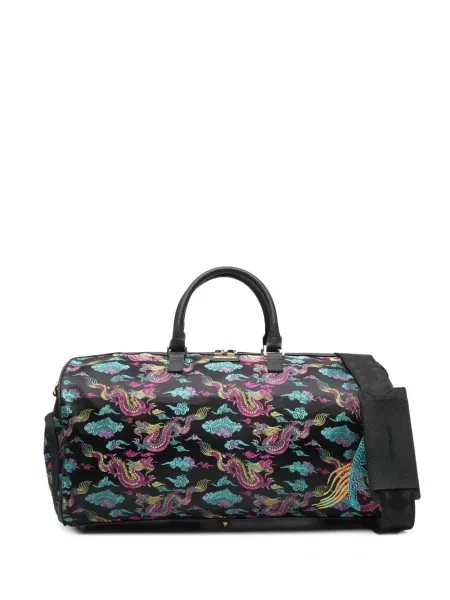 Geantă Sprayground cu imagine negru
