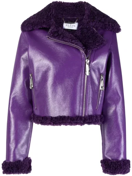 Geacă Philipp Plein violet