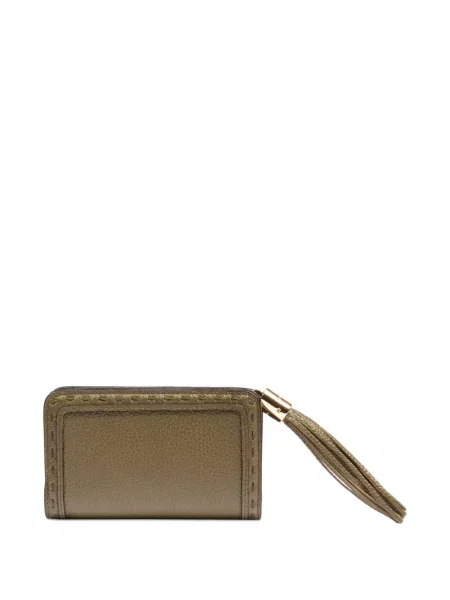 Portofel Lancel din piele verde